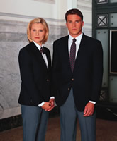 $49.00 navy blue security guard uniform blazers