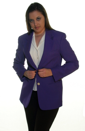 ladies purple blazer jacket