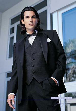 bentley single breasted tuxedo notch lapel collar
