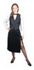 below the knee tuxedo skirt for women